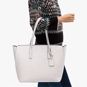 Kate Spade New York Margaux Large Gray Tote Bag